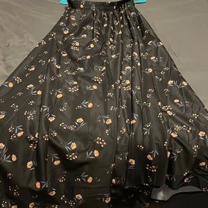Long flower maiden skirt